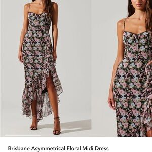 Astr the Label Brisbane Floral High/Low Dress